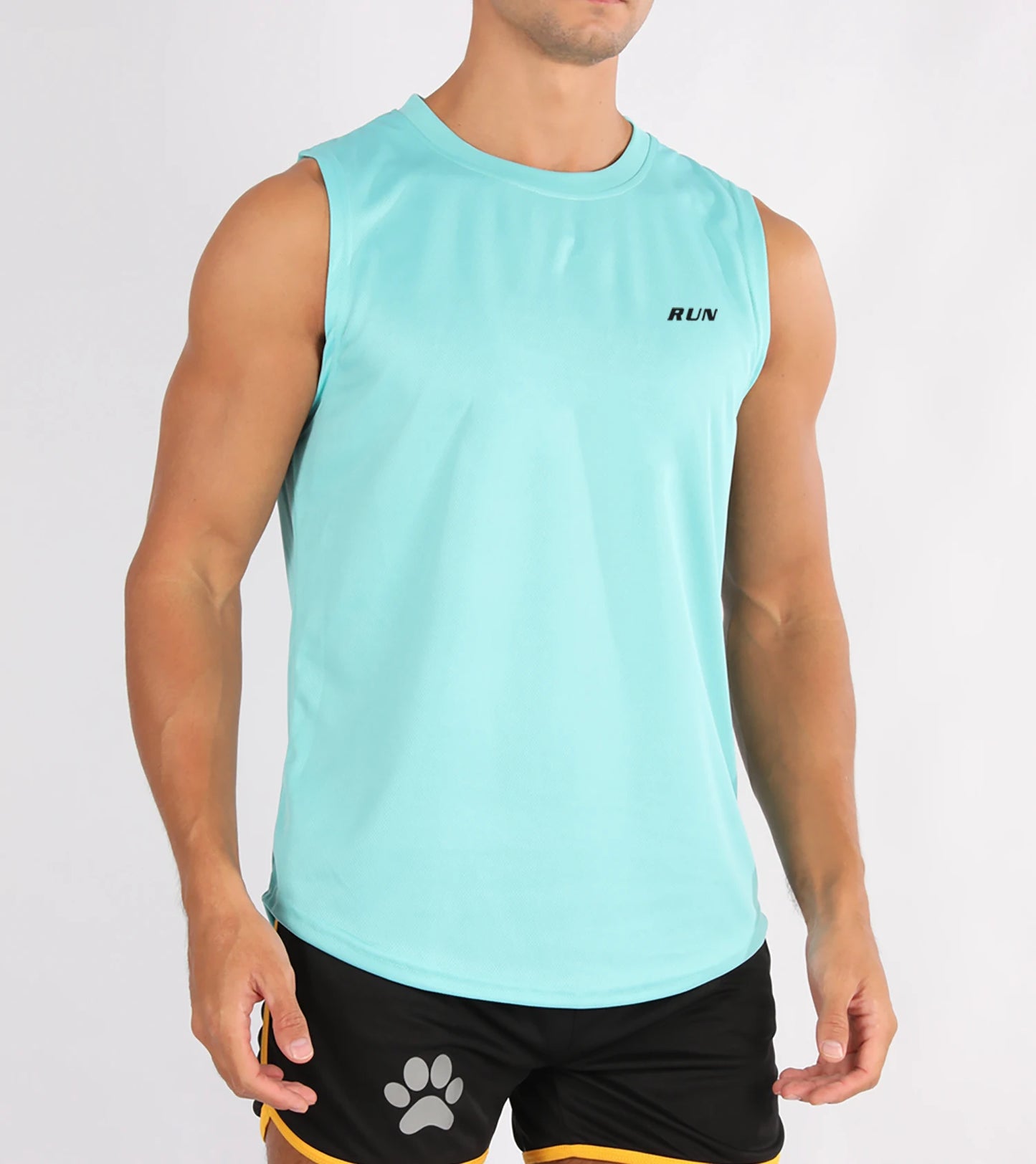 Camiseta Sin Mangas Hombre – Fitness, Gym y Baloncesto