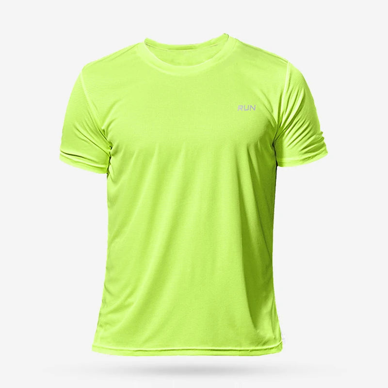 Camiseta Deportiva Hombre Manga Corta – Gym y Running