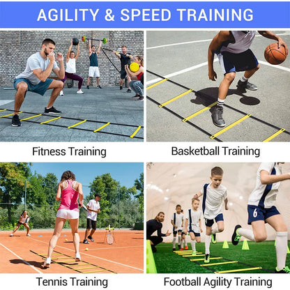 Escalera de Agilidad para Entrenamiento de Velocidad y Coordinación