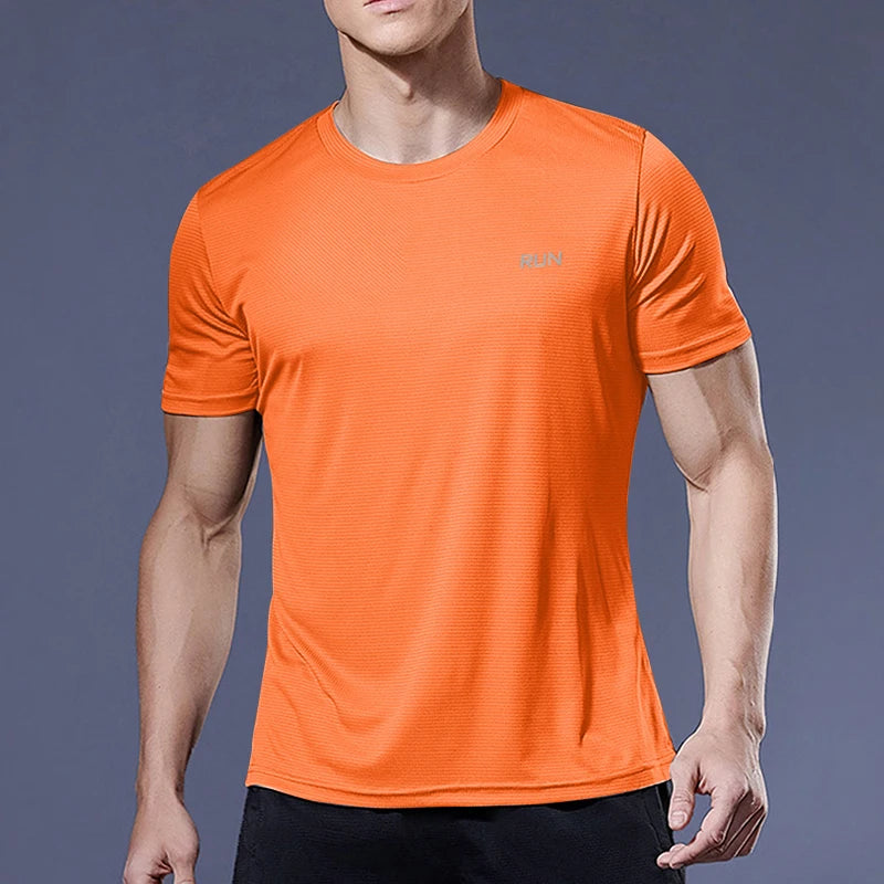 Camiseta Deportiva Hombre Manga Corta – Gym y Running
