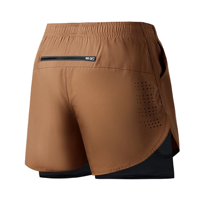 Shorts de Running para Hombre – Secado Rápido, Doble Capa