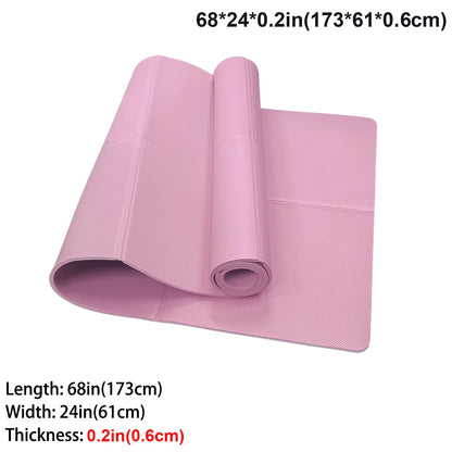 Tapete de Yoga Plegable Rosa – EVA Antideslizante 3/4/6mmTapete de Yoga Plegable Rosa