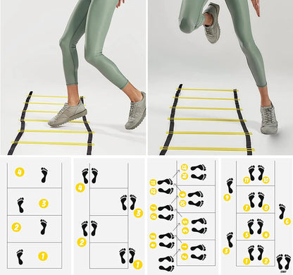 Escalera de Agilidad para Entrenamiento de Velocidad y Coordinación