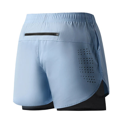 Shorts de Running para Hombre – Secado Rápido, Doble Capa