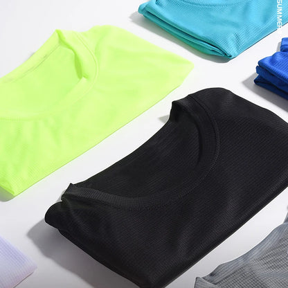 Camiseta Deportiva Hombre Manga Corta – Gym y Running