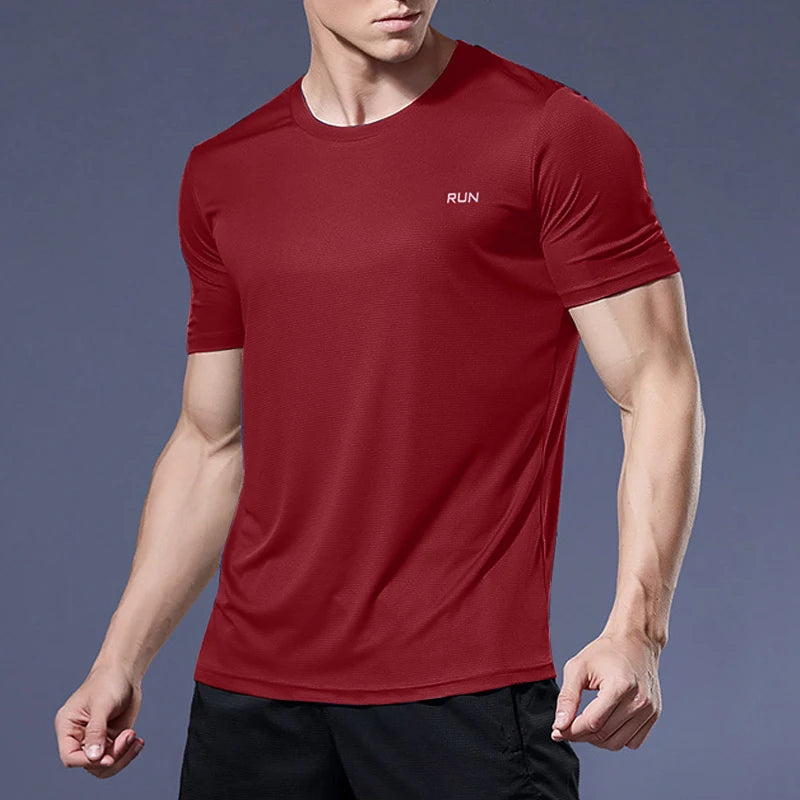 Camiseta Deportiva Hombre Manga Corta – Gym y Running