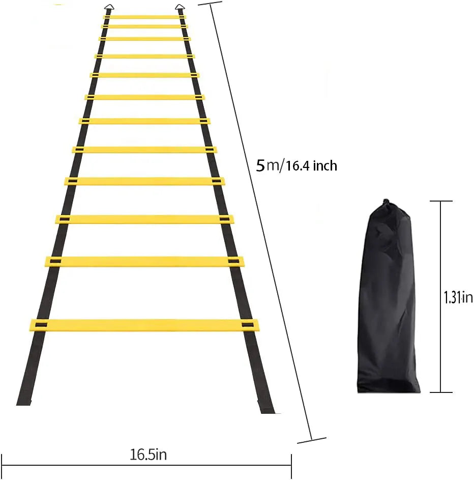 Escalera de Agilidad para Entrenamiento de Velocidad y Coordinación