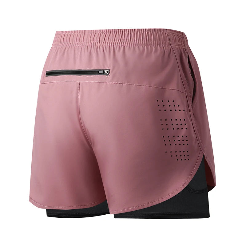 Shorts de Running para Hombre – Secado Rápido, Doble Capa