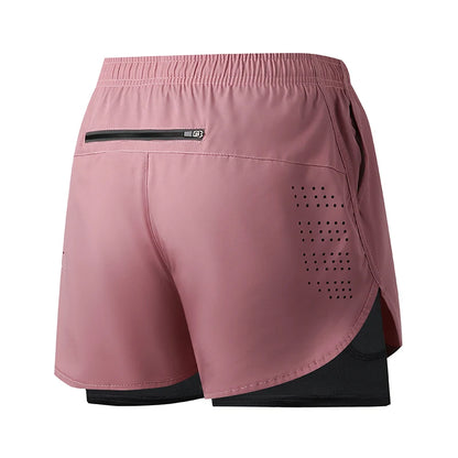 Shorts de Running para Hombre – Secado Rápido, Doble Capa