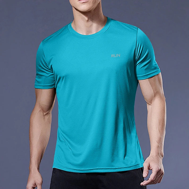 Camiseta Deportiva Hombre Manga Corta – Gym y Running
