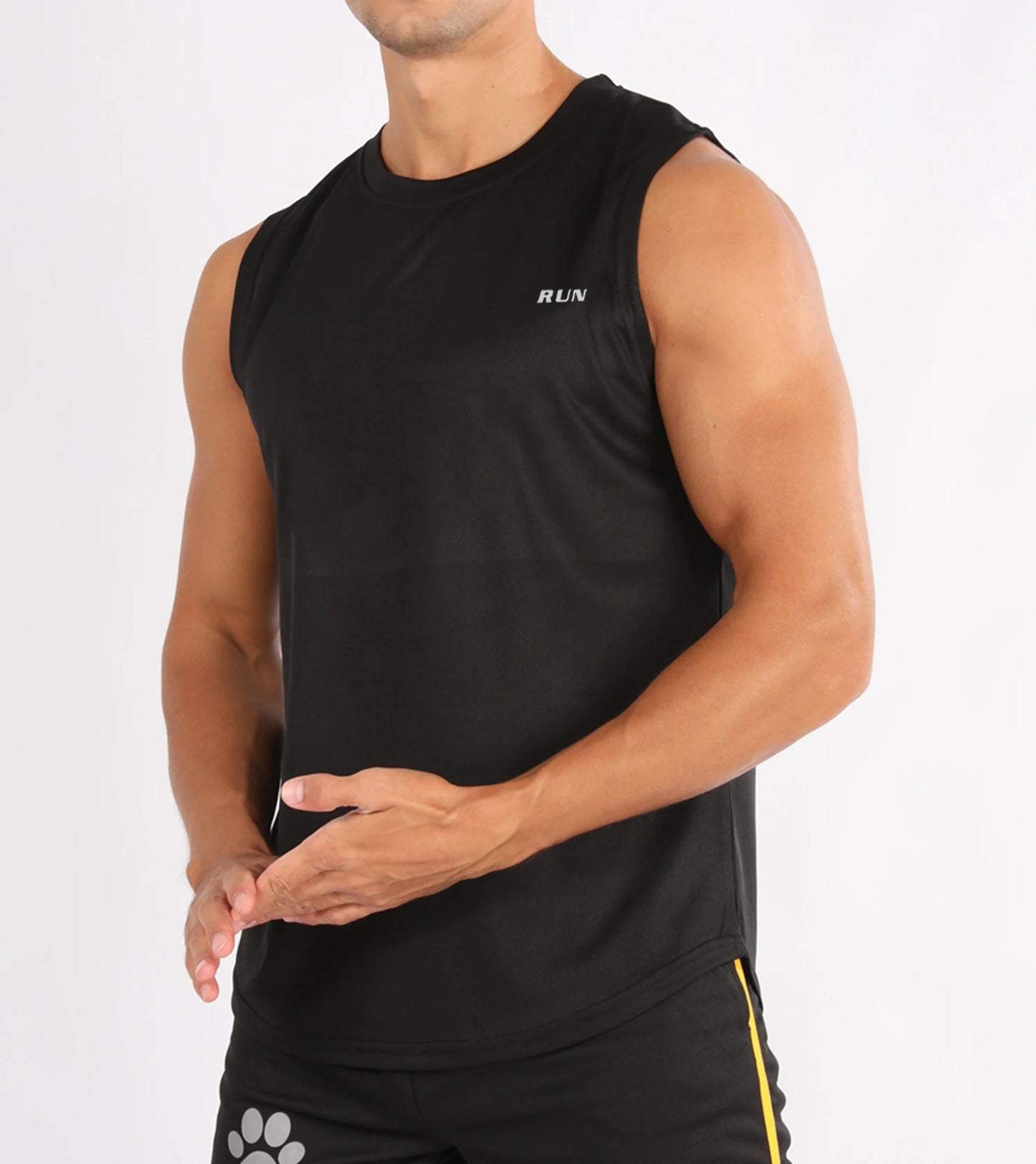 Camiseta Sin Mangas Hombre – Fitness, Gym y Baloncesto