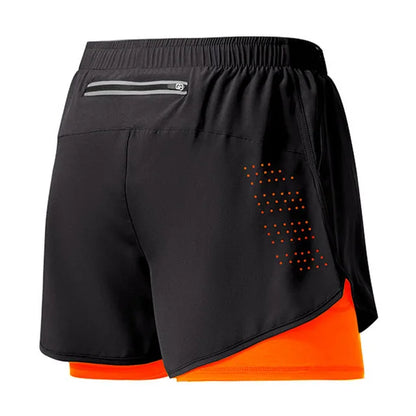 Shorts de Running para Hombre – Secado Rápido, Doble Capa