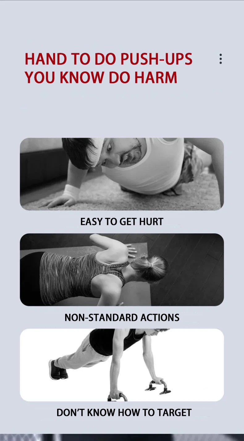 Push-up Board Multifuncional Plegable – Entrenamiento de Pecho, Brazos y Espalda