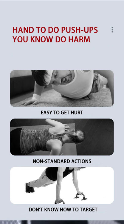 Push-up Board Multifuncional Plegable – Entrenamiento de Pecho, Brazos y Espalda