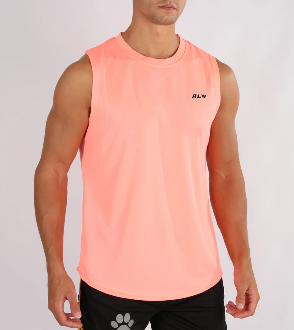Camiseta Sin Mangas Hombre – Fitness, Gym y Baloncesto