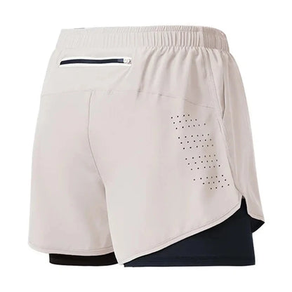 Shorts de Running para Hombre – Secado Rápido, Doble Capa