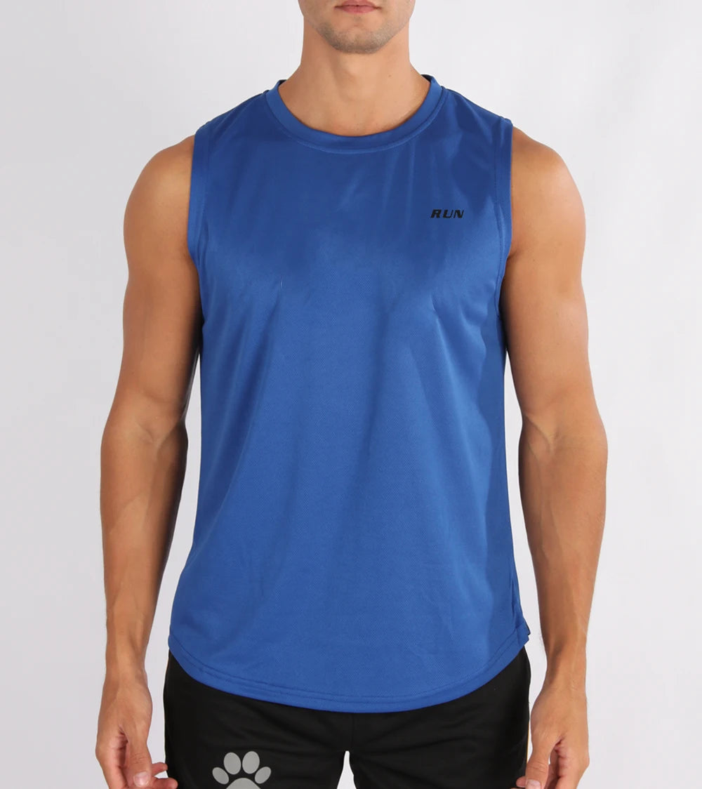Camiseta Sin Mangas Hombre – Fitness, Gym y Baloncesto