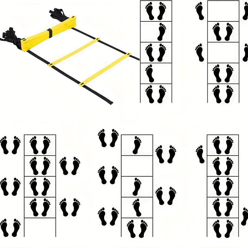 Escalera de Agilidad para Entrenamiento de Velocidad y Coordinación
