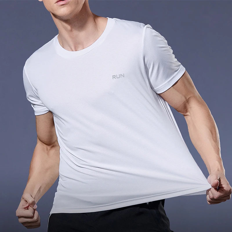 Camiseta Deportiva Hombre Manga Corta – Gym y Running
