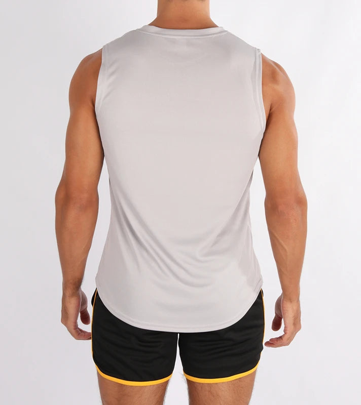 Camiseta Sin Mangas Hombre – Fitness, Gym y Baloncesto